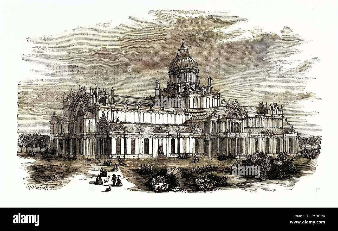 Crystal Palace d'Amsterdam Banque D'Images