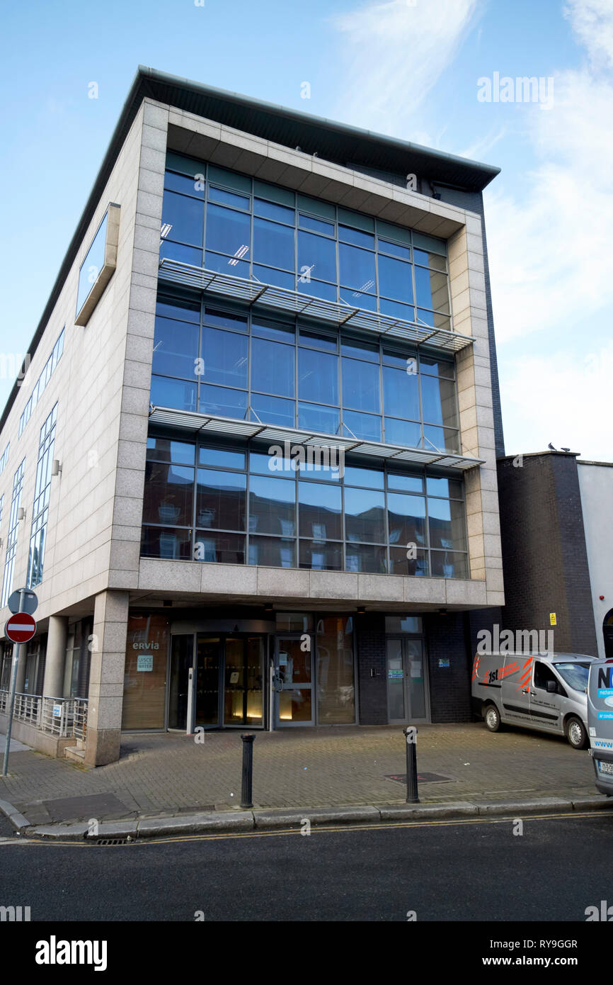 Ervia eau irlandais Bord Gais Energy building sur Foley Street Dublin République d'Irlande Europe Banque D'Images