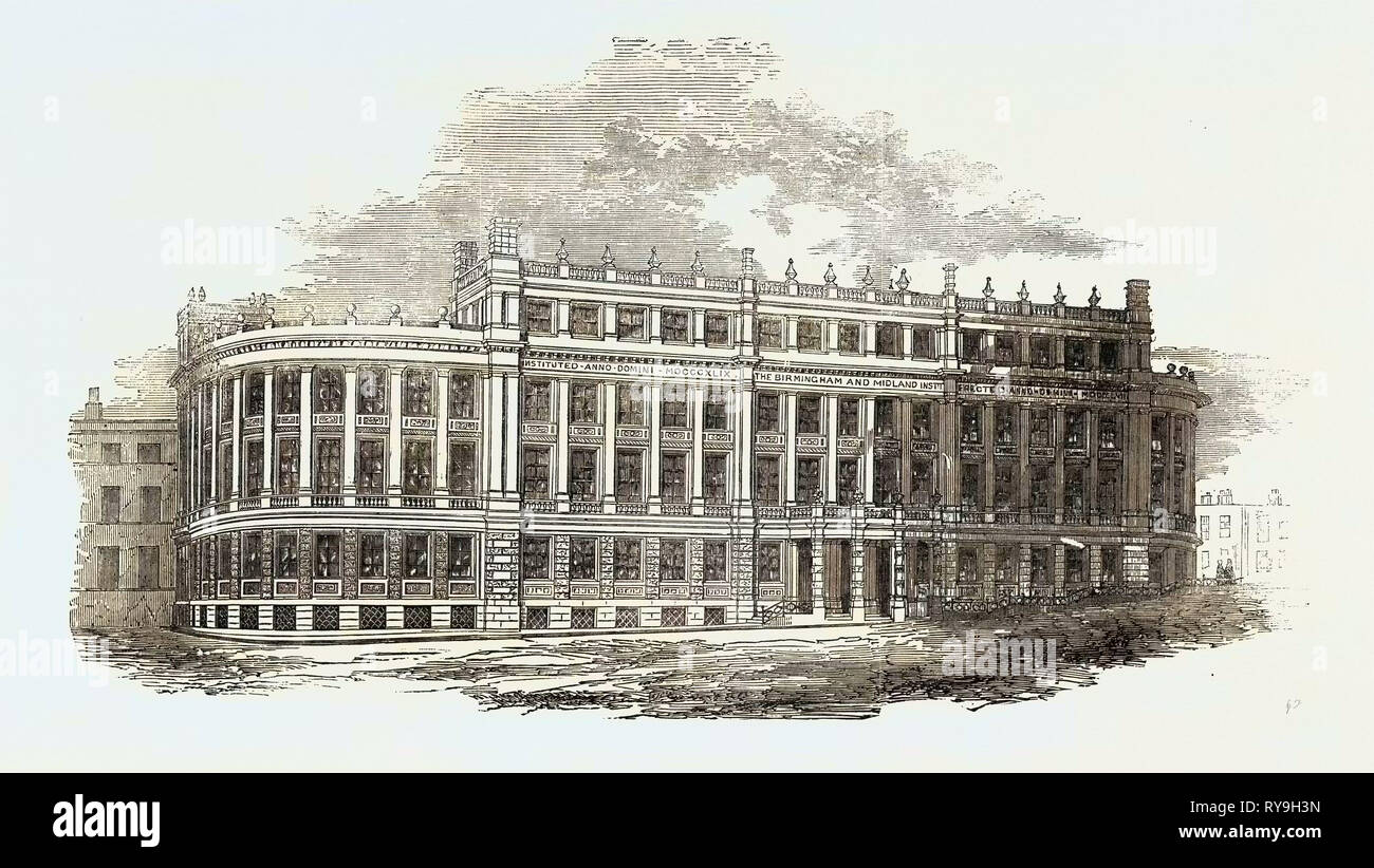 Le Midland Institute, Birmingham Banque D'Images