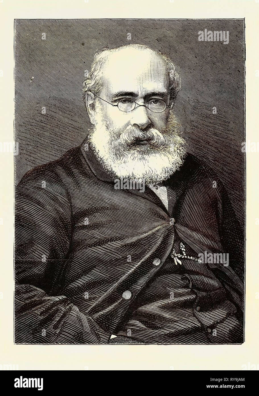 Anthony Trollope, est mort le 6 décembre 1882, âgé de 67 Banque D'Images