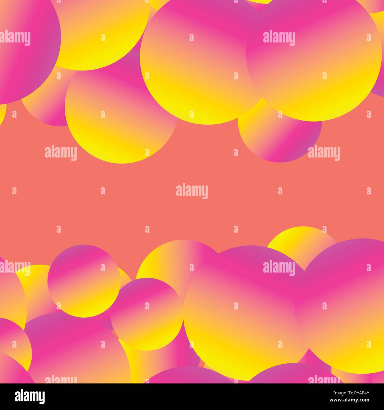 Résumé La mode en-tête vector design dans un style futuriste et l'espace pour votre texte au centre. Illustration de Vecteur