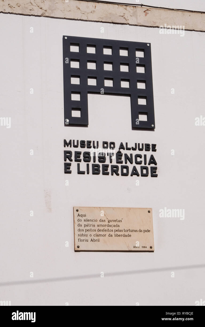 Musée de la résistance, le Museu do Estanco Velho Resistência e Liberdade, Lisbonne, Portugal Banque D'Images