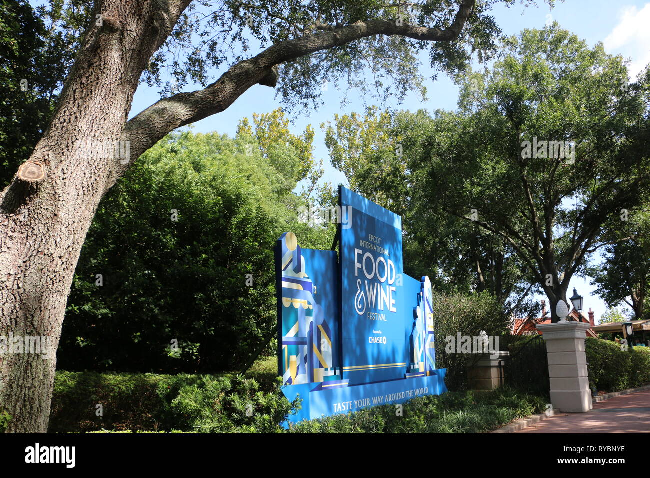 EPCOT - Food and Wine Festival Banque D'Images