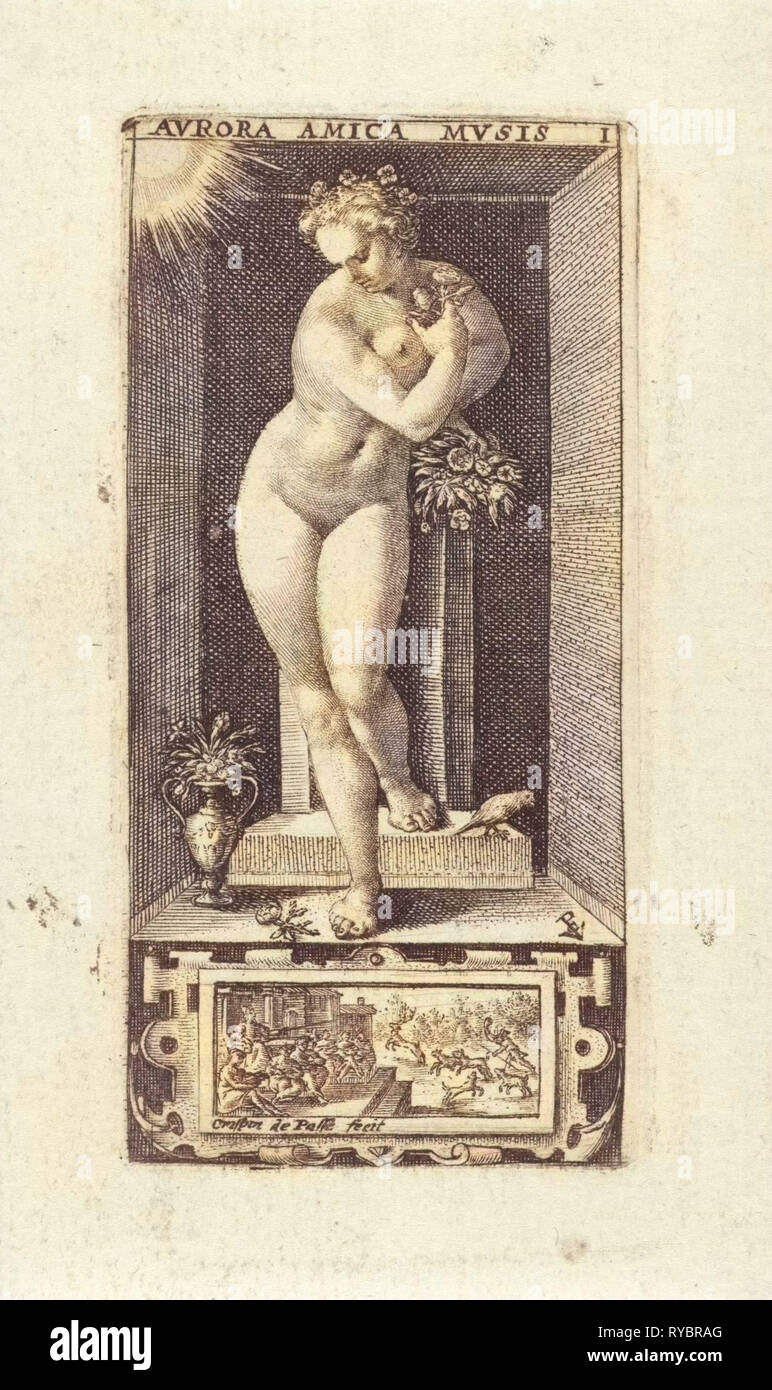 Matin, Crispijn van de Passe (I), 1574 - 1637 Banque D'Images