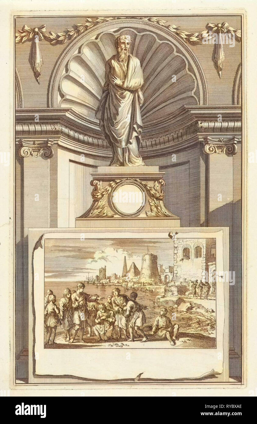 H. Athanase d'Alexandrie, père de l'Église, Jan Luyken, Zacharie Chatelain (II), Jan Goeree, 1698 Banque D'Images H. Athanase d'Alexandrie, père de l'Église, Jan Luyken, Zacharie Chatelain (II), Jan Goeree, 1698 Banque D'Images