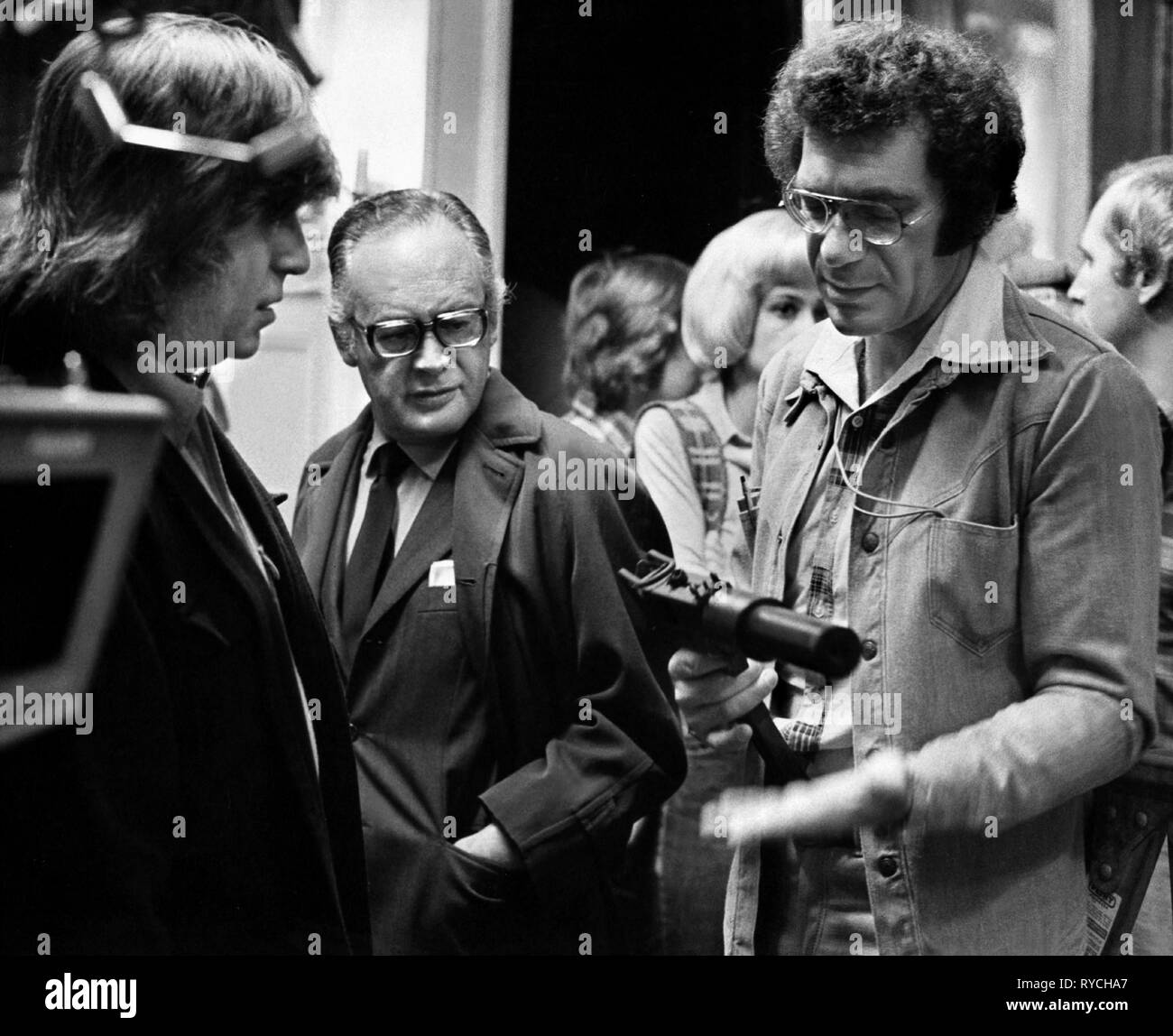 DINO DE LAURENTIIS, SYDNEY POLLACK, LES TROIS JOURS DU CONDOR, 1975 Banque D'Images