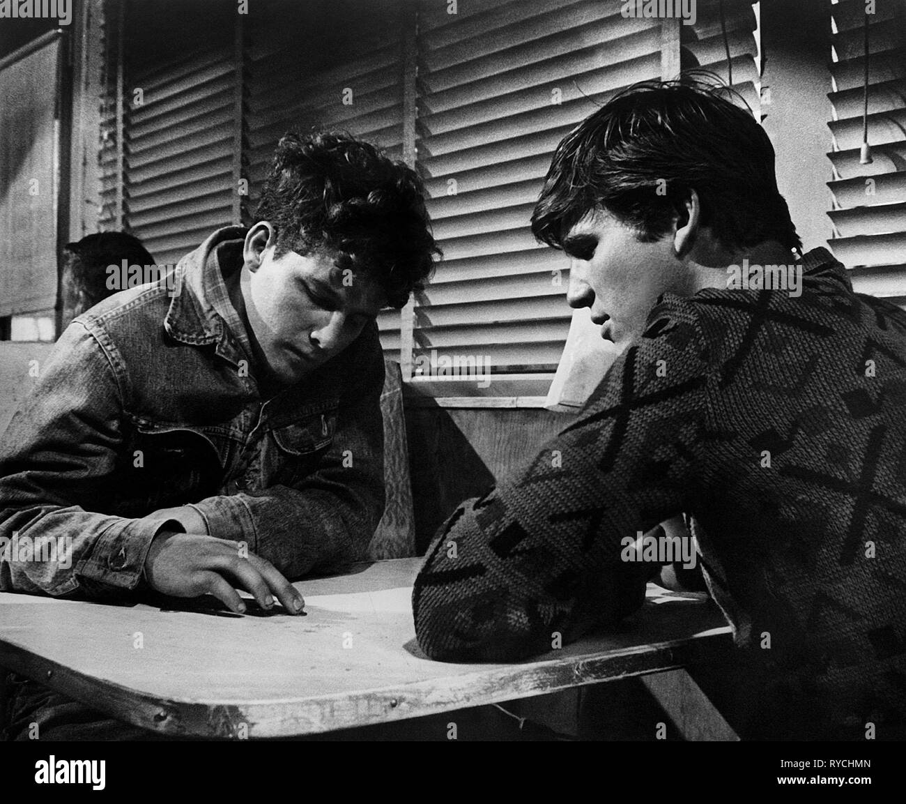 TIMOTHY BOTTOMS, Jeff Bridges, LA DERNIÈRE PHOTO SHOW, 1971 Banque D'Images