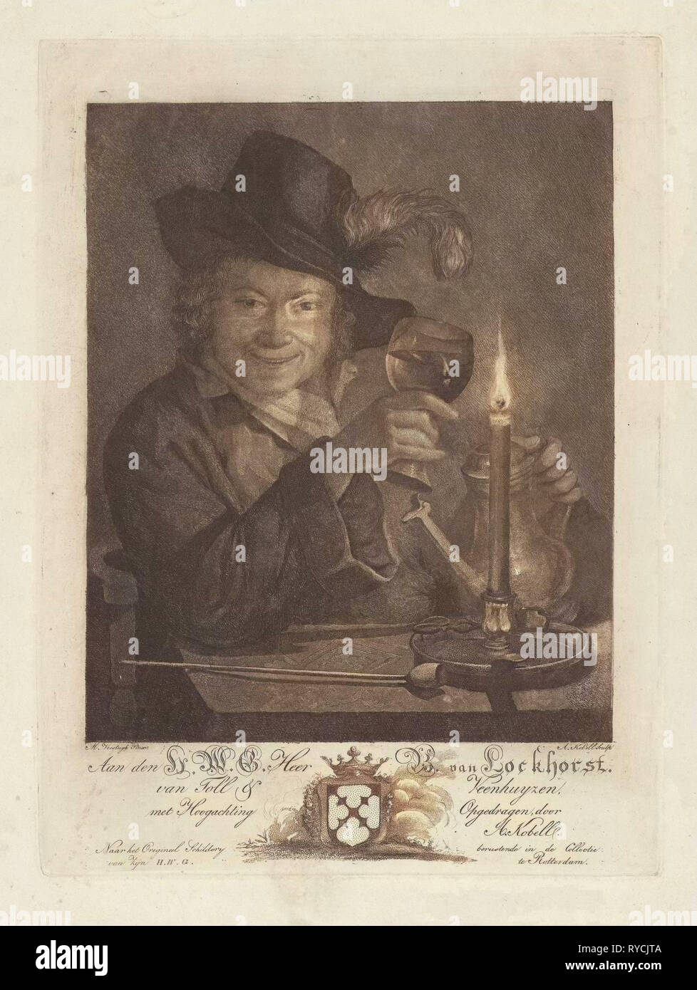 Garçon près de la chandelle, Anna, 1805 - 1847 Ange Banque D'Images