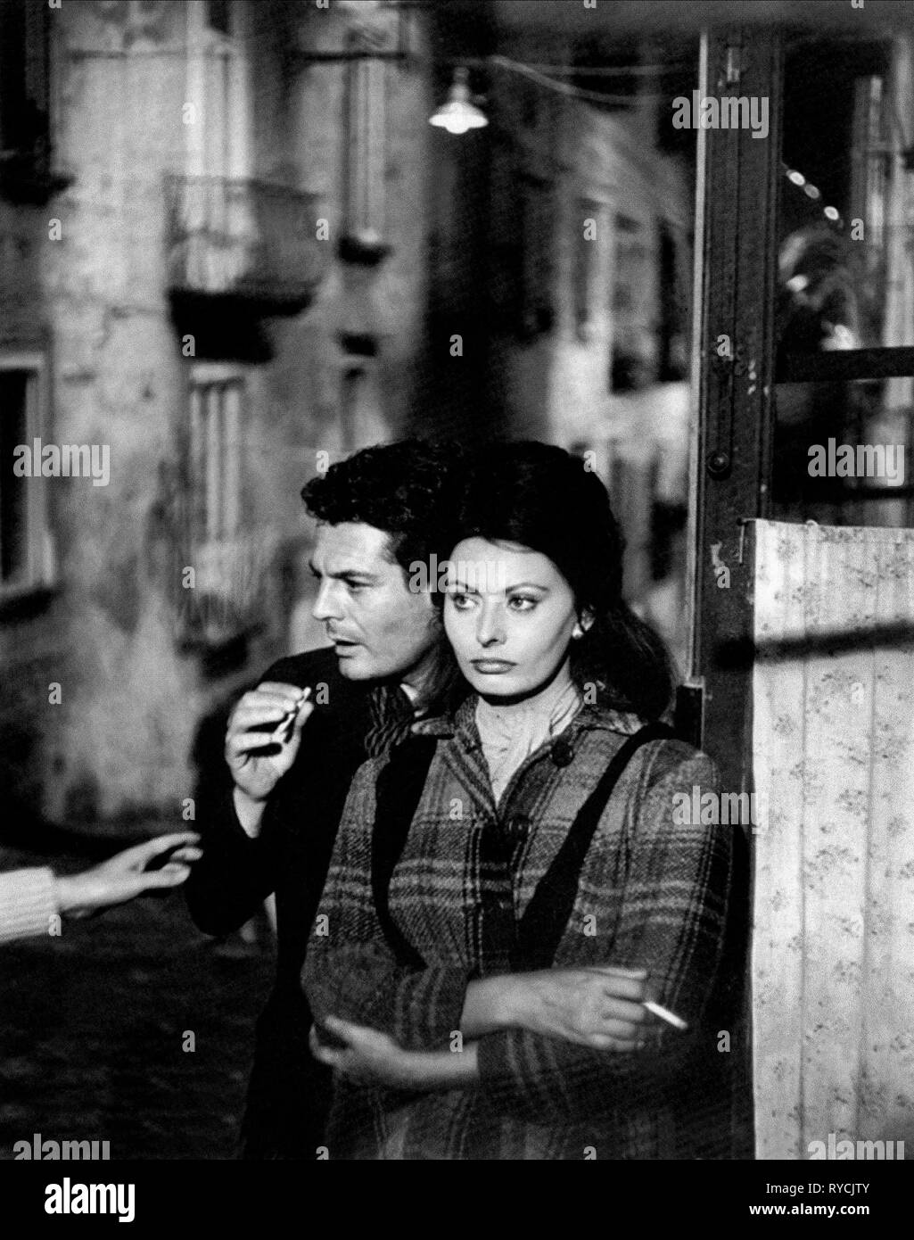MARCELLO MASTROIANNI, SOPHIA LOREN, HIER, AUJOURD'HUI ET DEMAIN, 1963 Banque D'Images