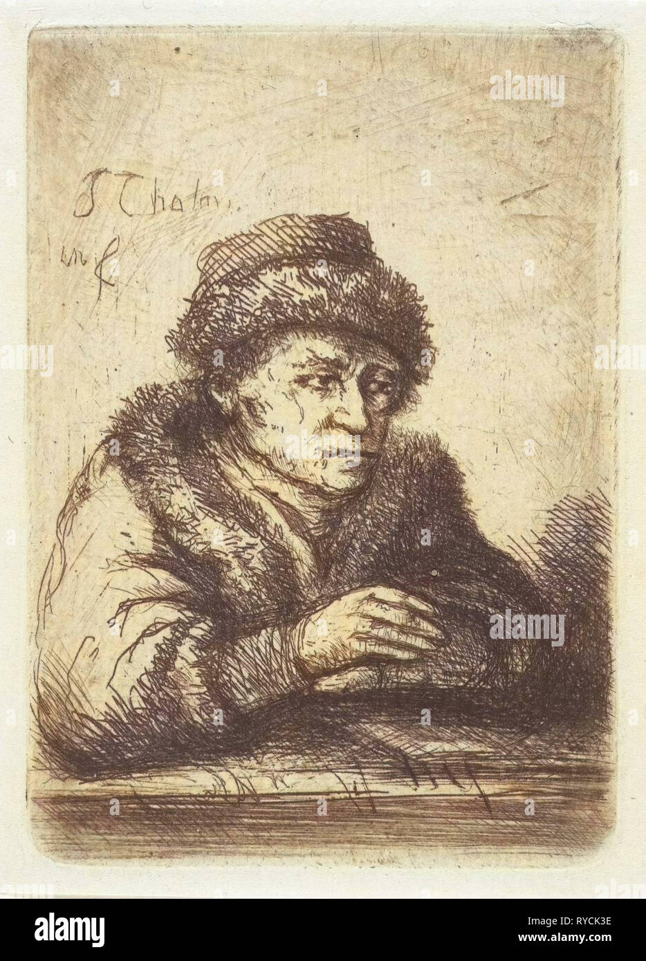 Mâle adulte, Jan Chalon, 1748 - 1795 Banque D'Images