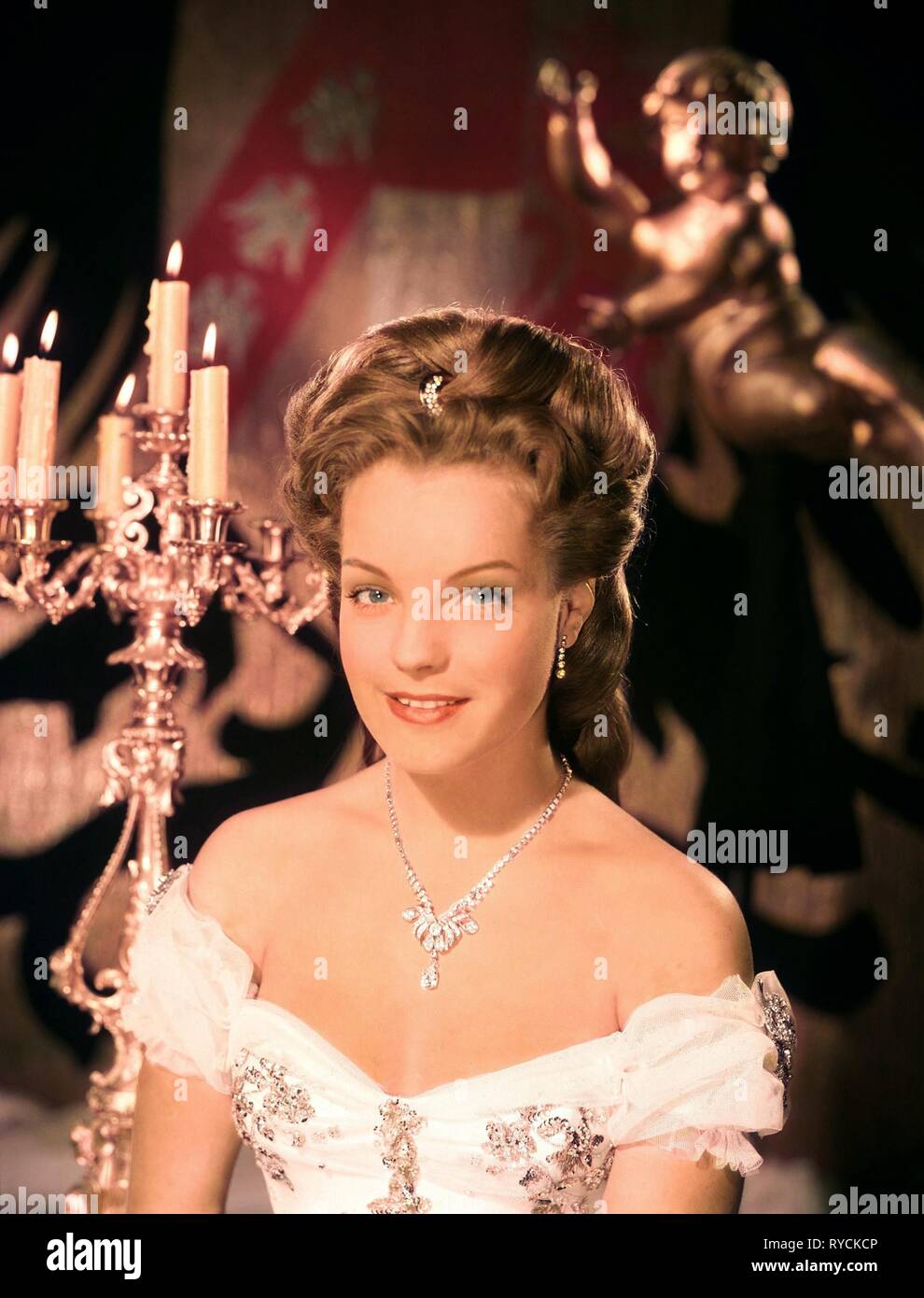 SISSI, Romy Schneider, 1955 Banque D'Images