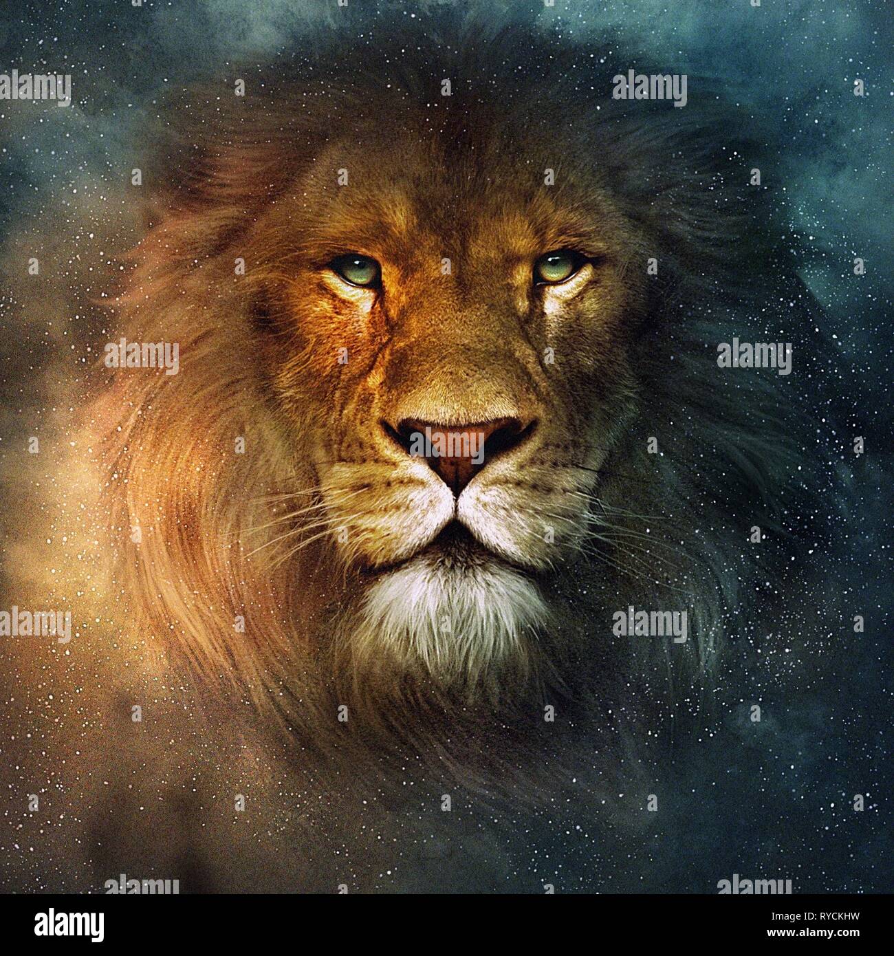 The Chronicles Of Narnia Aslan Banque d