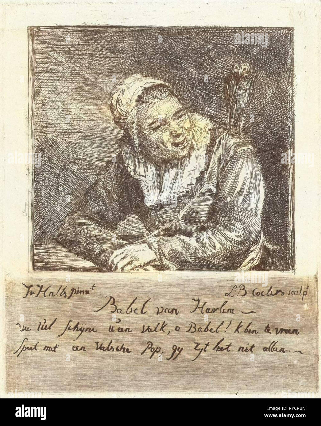 Malle Babbe, Louis Bernard Coclers, 1756 - 1817 Banque D'Images