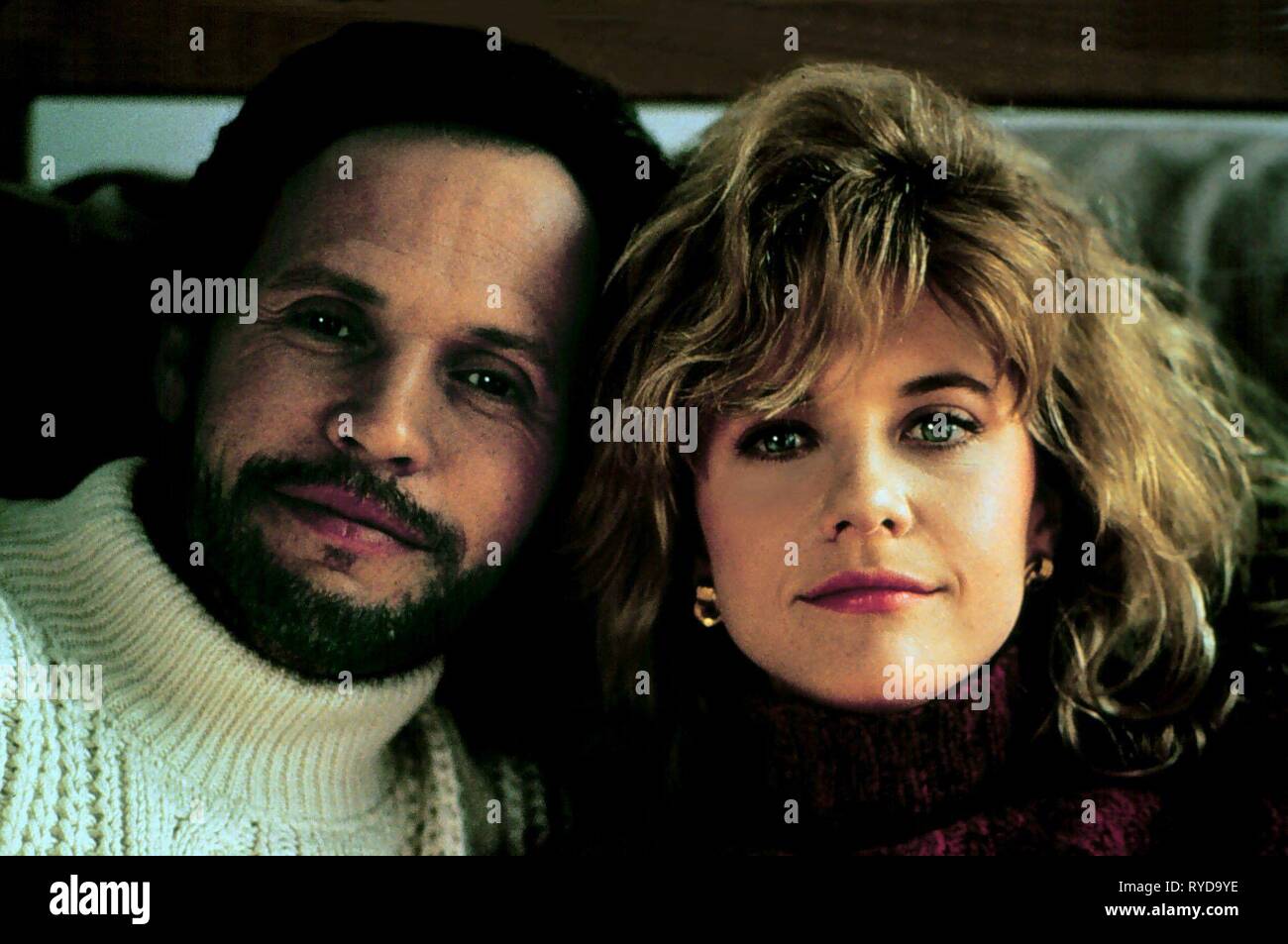 BILLY CRYSTAL, MEG RYAN, Quand Harry rencontre Sally..., 1989 Banque D'Images