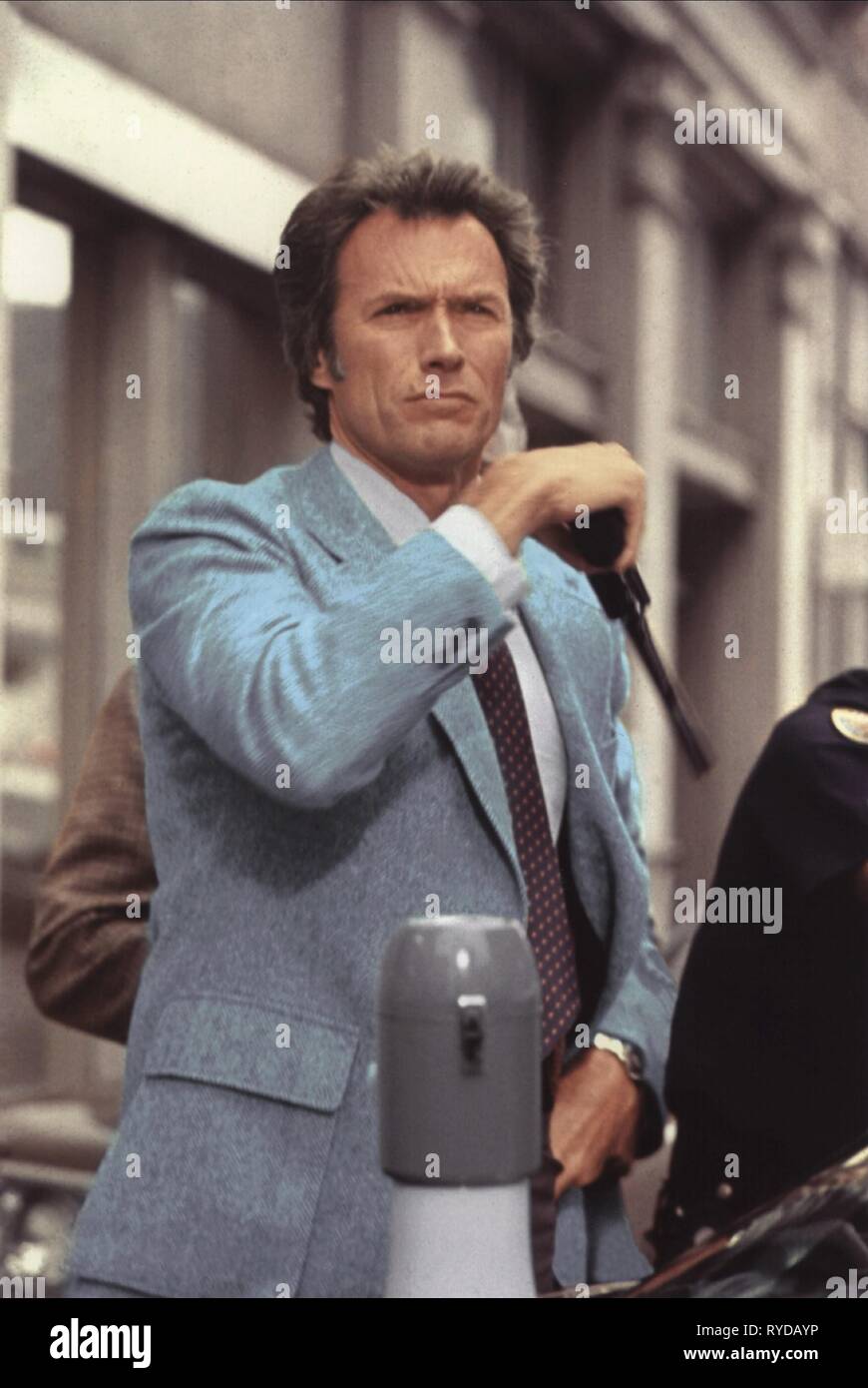 CLINT EASTWOOD, l'inspecteur Harry, 1971 Banque D'Images