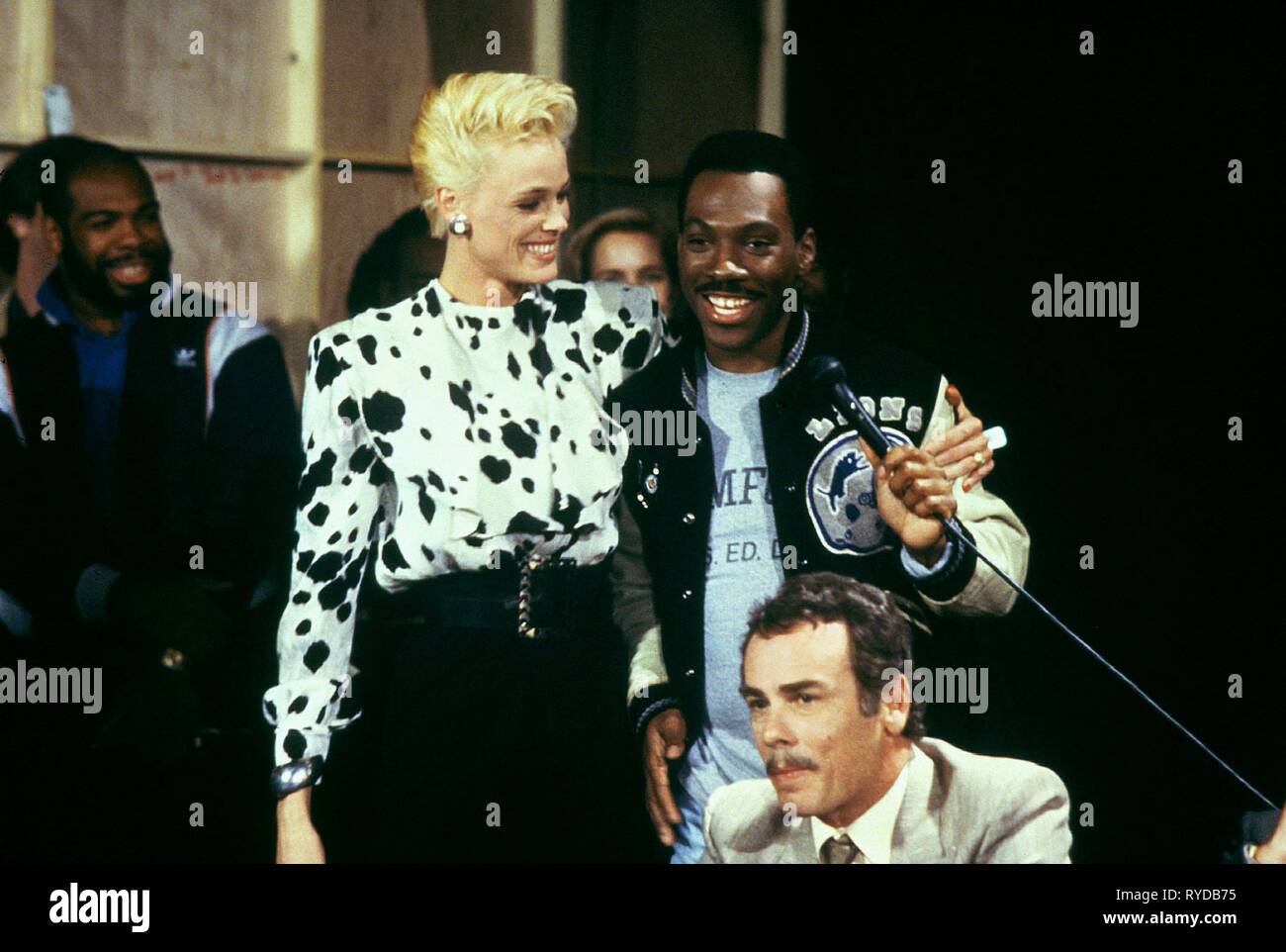 BRIGITTE NIELSEN, Eddie Murphy, BEVERLY HILLS COP II, 1987 Banque D'Images