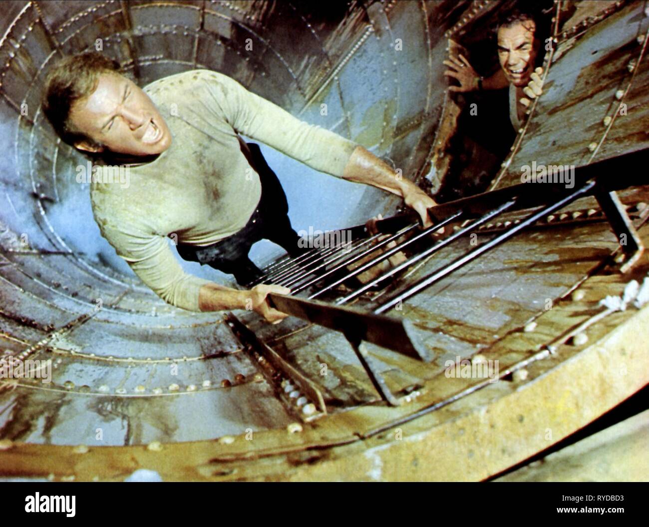 GENE HACKMAN, ERNEST IDAHO, le Poseidon Adventure, 1972 Banque D'Images