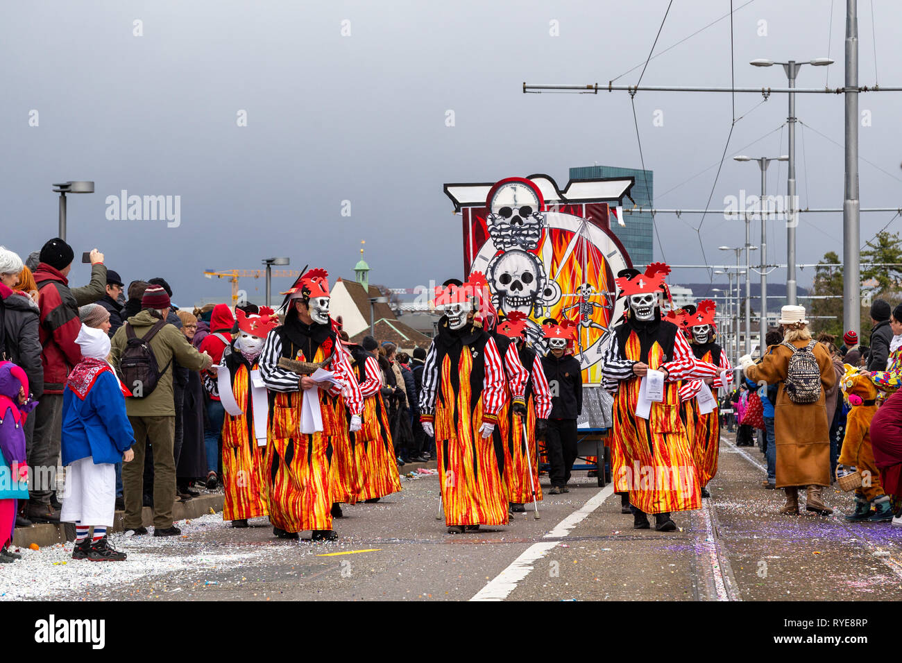 Carnaval de Bâle 2019 Banque D'Images