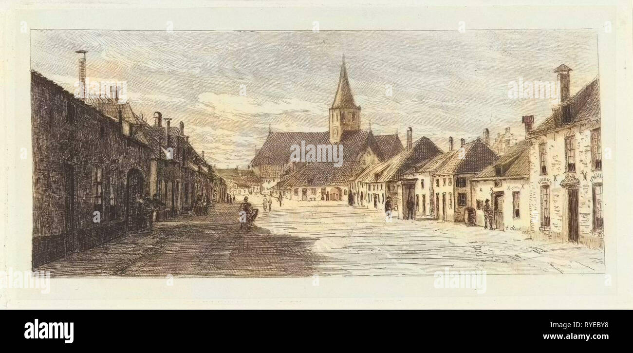 Amersfoort, Pays-Bas, Elias Stark, 1887 Banque D'Images