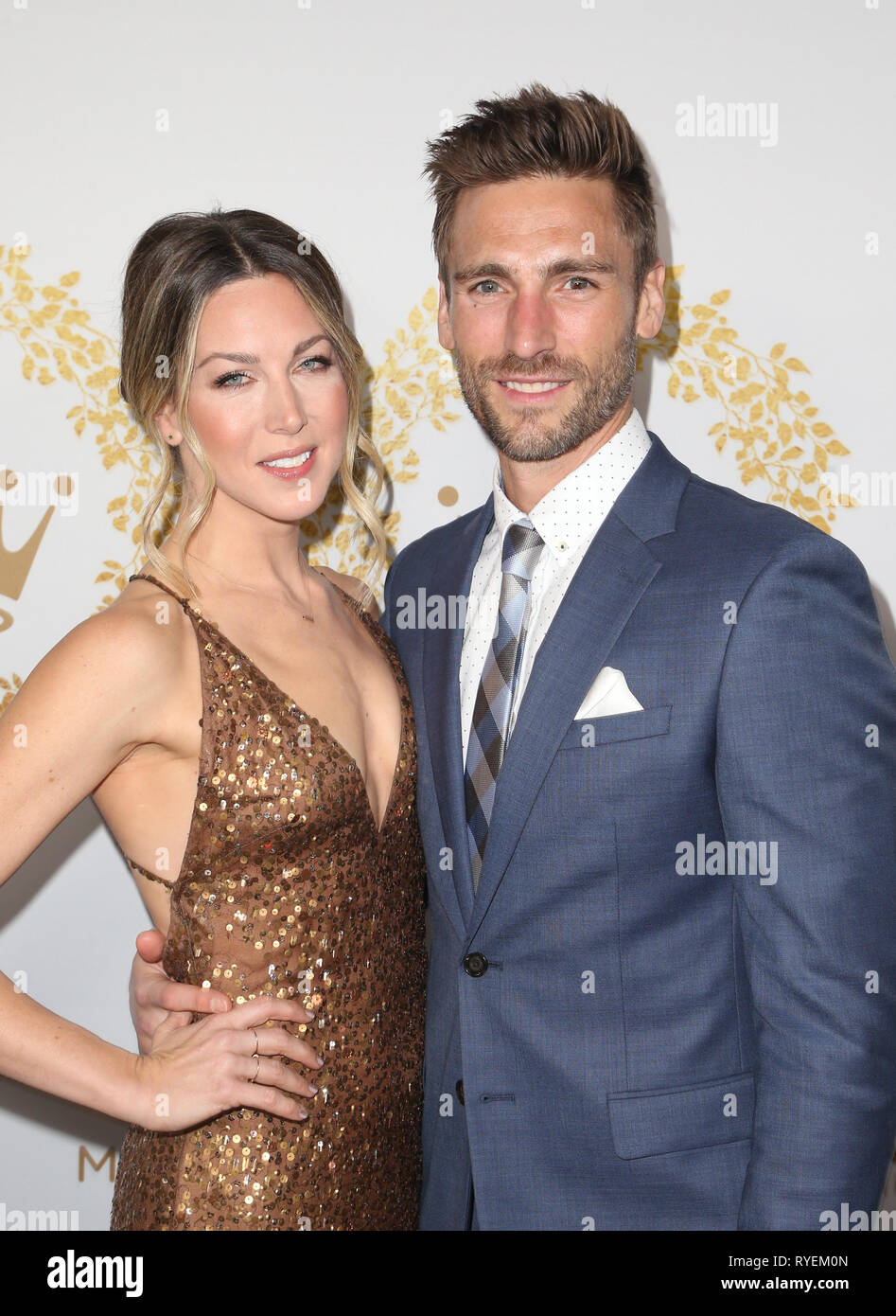 Hallmark Channel, TCA Winter Press Tour comprend : Cassandra Troy, Andrew Walker Où : Pasadena, California, United States Quand : 09 Feb 2019 Credit : FayesVision/WENN.com Banque D'Images