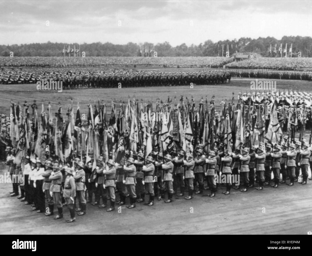 Le nazisme / National-socialisme, d'austérité, rallye de la liberté, de Nuremberg, 10.9. - 16.9.1935, Additional-Rights Clearance-Info-Not-Available- Banque D'Images