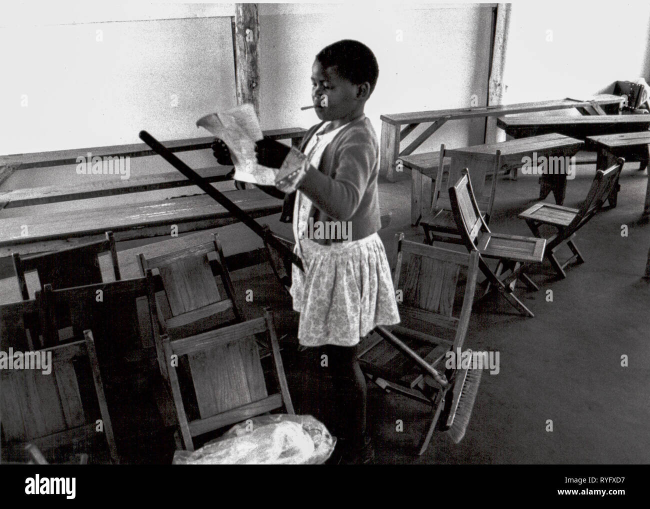 Sizamile École, Carrefour, Afrique du Sud, Cape Town Banque D'Images