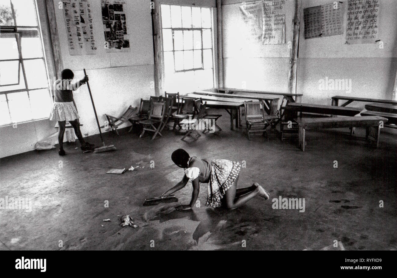 Sizamile École, Carrefour, Afrique du Sud, Cape Town Banque D'Images