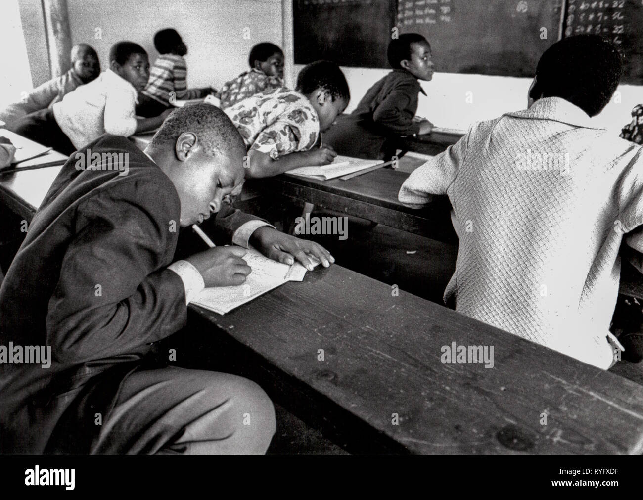 Sizamile École, Carrefour, Afrique du Sud, Cape Town Banque D'Images