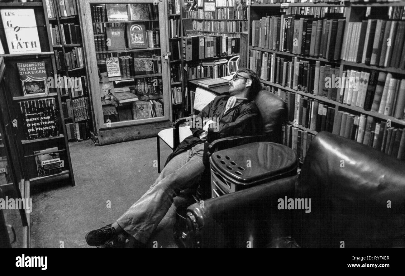 Shakespeare & Company, Paris, France Banque D'Images