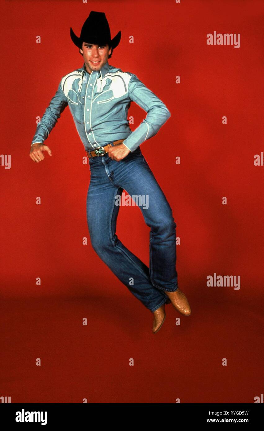 JOHN TRAVOLTA, URBAN COWBOY, 1980 Banque D'Images