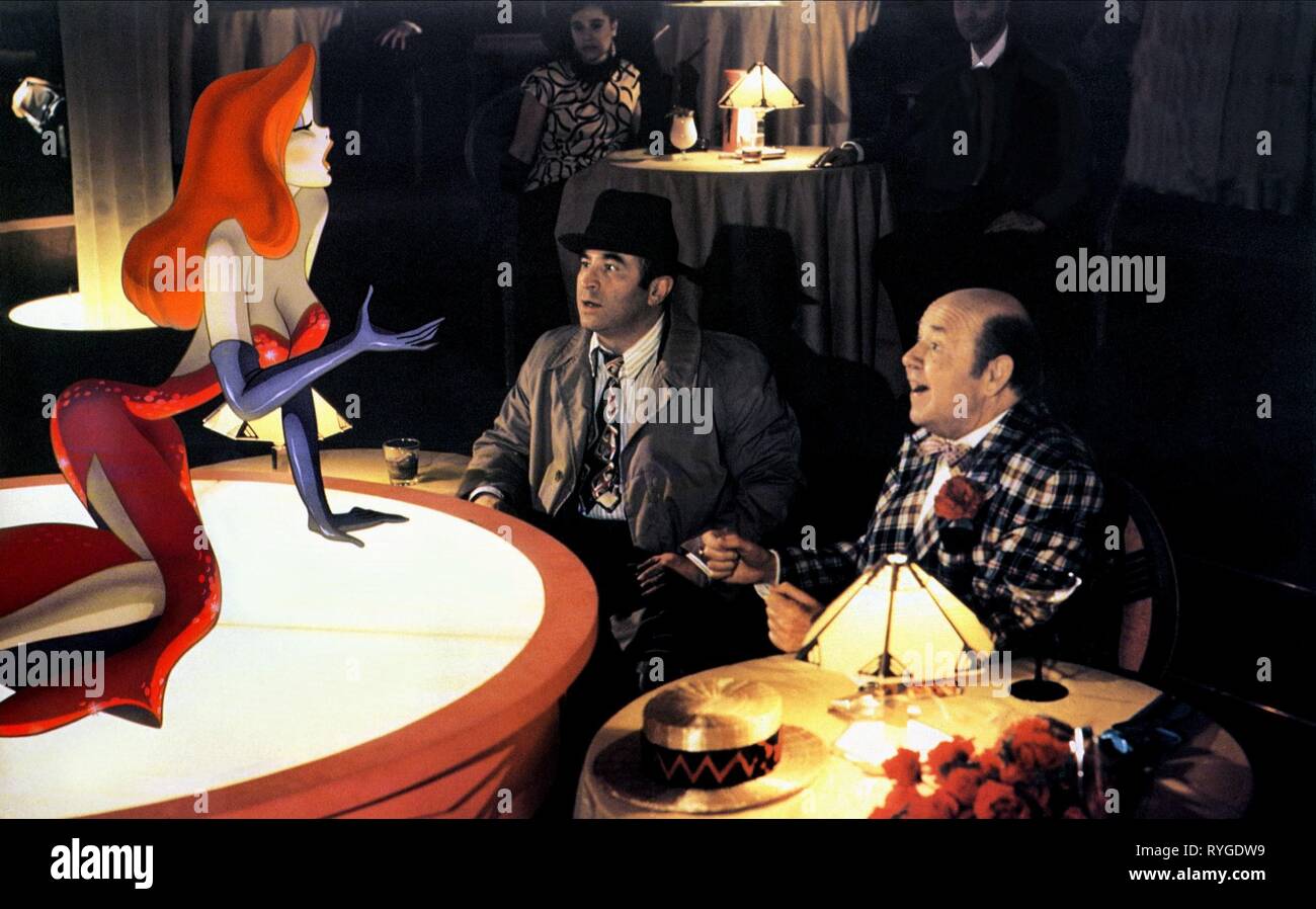 JESSICA RABBIT, Bob Hoskins, qui veut la peau de Roger Rabbit, 1988 Photo Stock Alamy