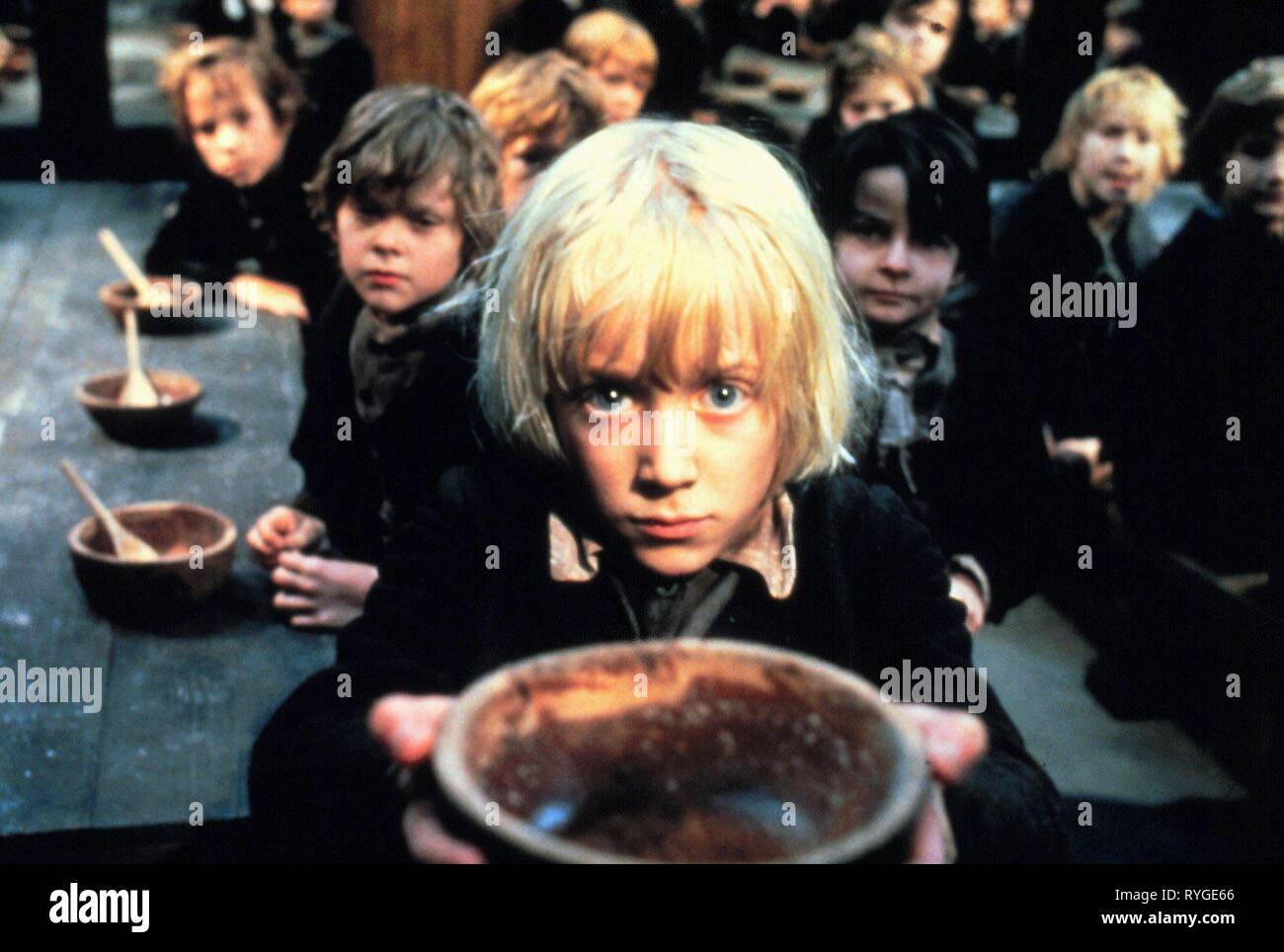 RICHARD CHARLES, Oliver Twist, 1982 Banque D'Images