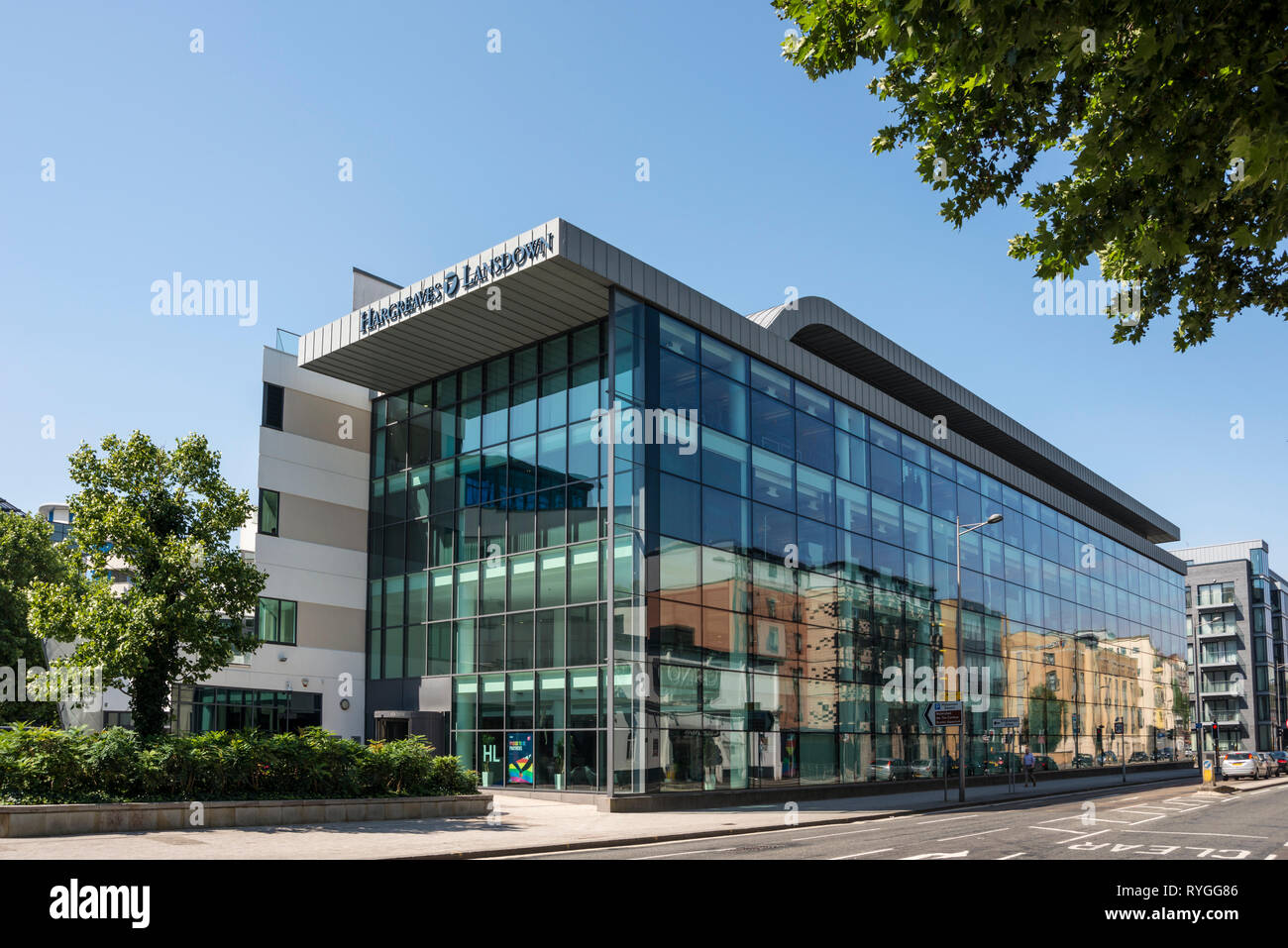 Hargreaves Lansdown & société de services financiers à Bristol, Royaume Uni Banque D'Images