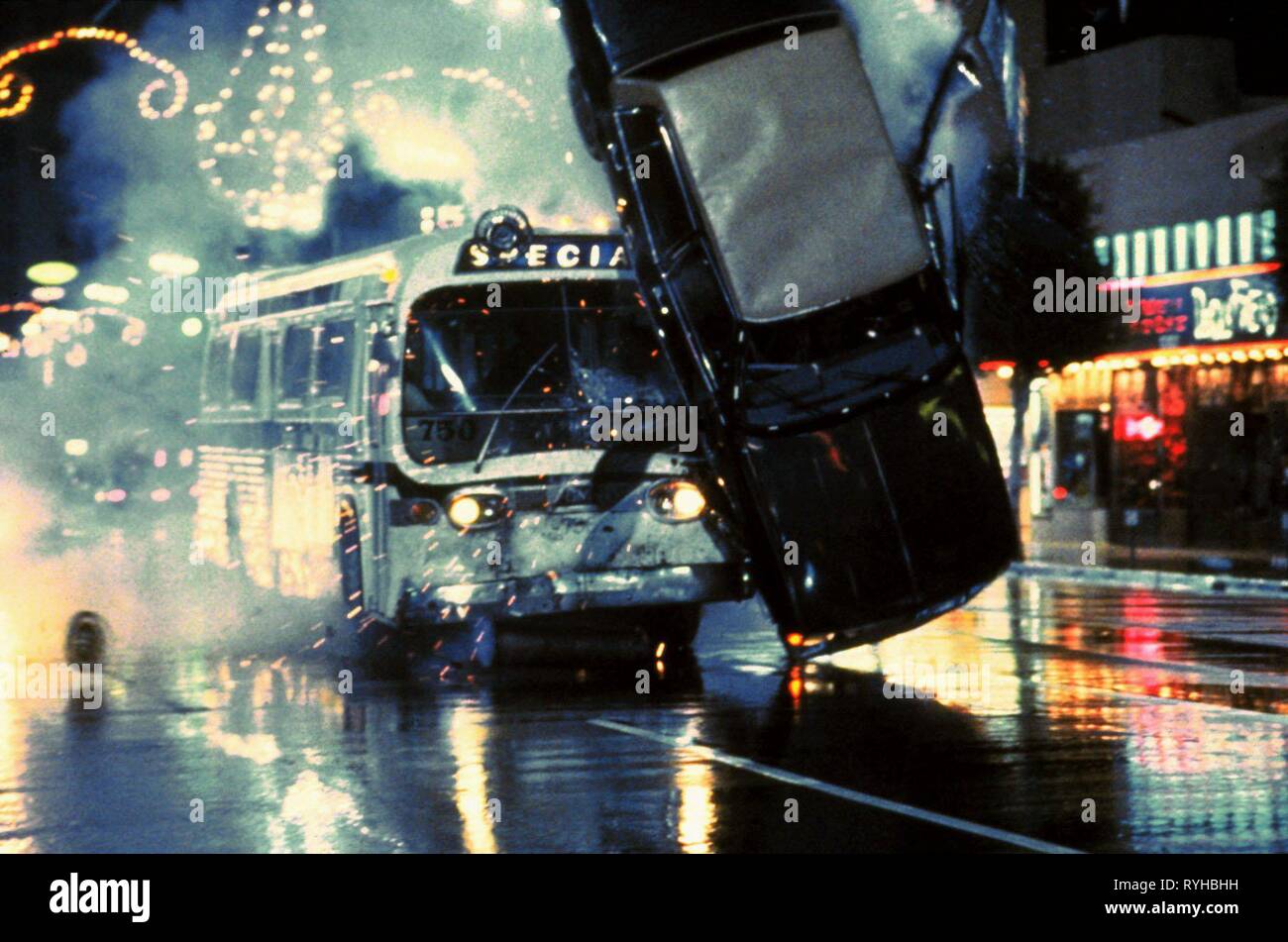 Accidents d'autobus En voiture, l'arme fatale, 1987 Banque D'Images