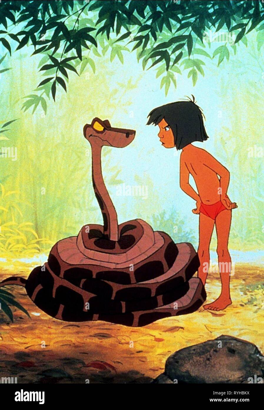 Comment S Appelle Le Serpent Dans Mowgli Kaa snake mowgli jungle book Banque de photographies et d’images à