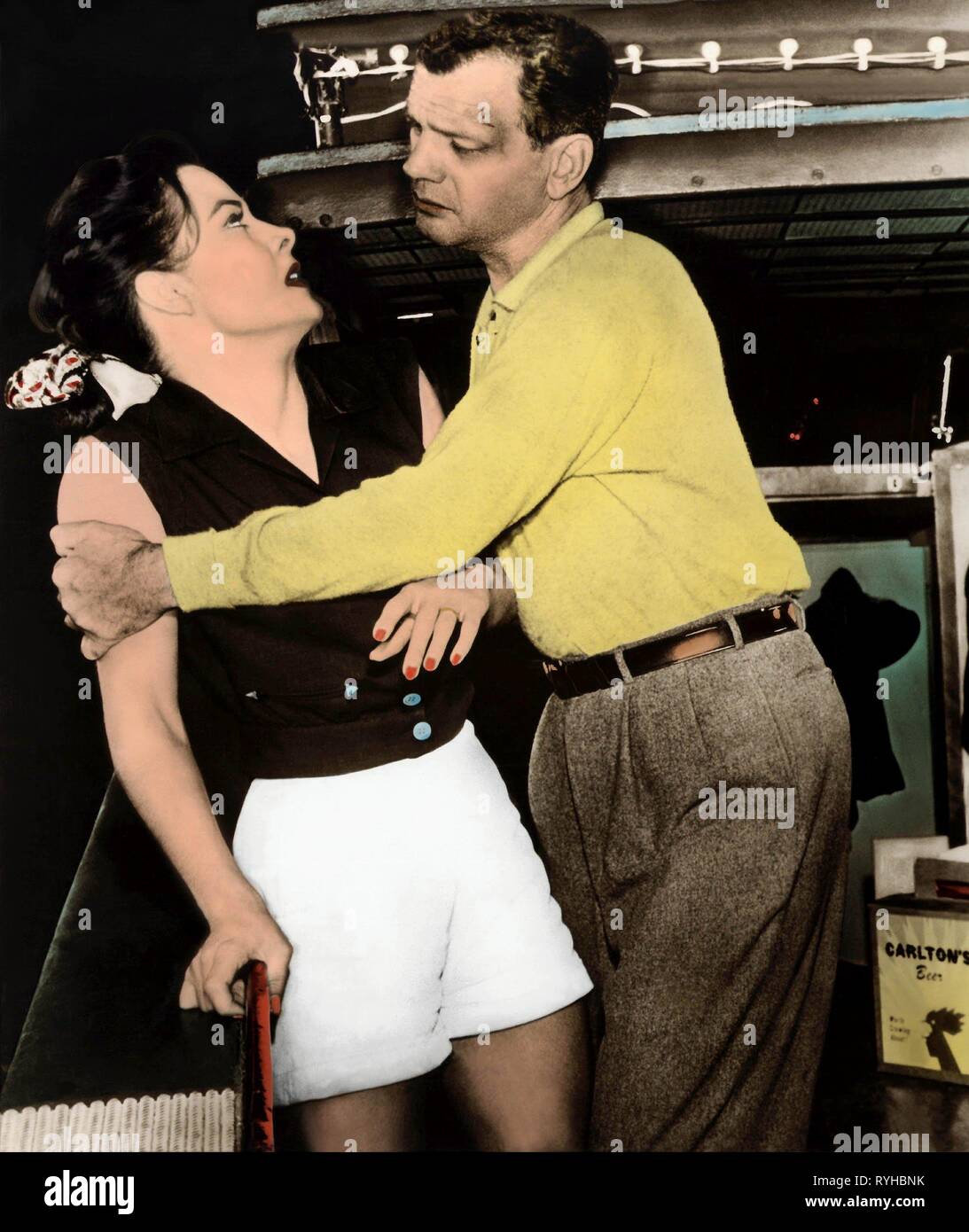 JEAN PETERS, Joseph Cotten, Niagara, 1953 Banque D'Images