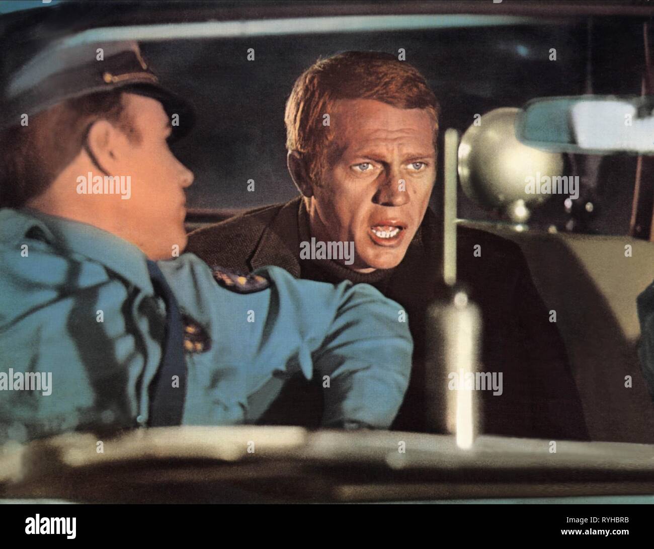 STEVE MCQUEEN, BULLITT, 1968 Banque D'Images