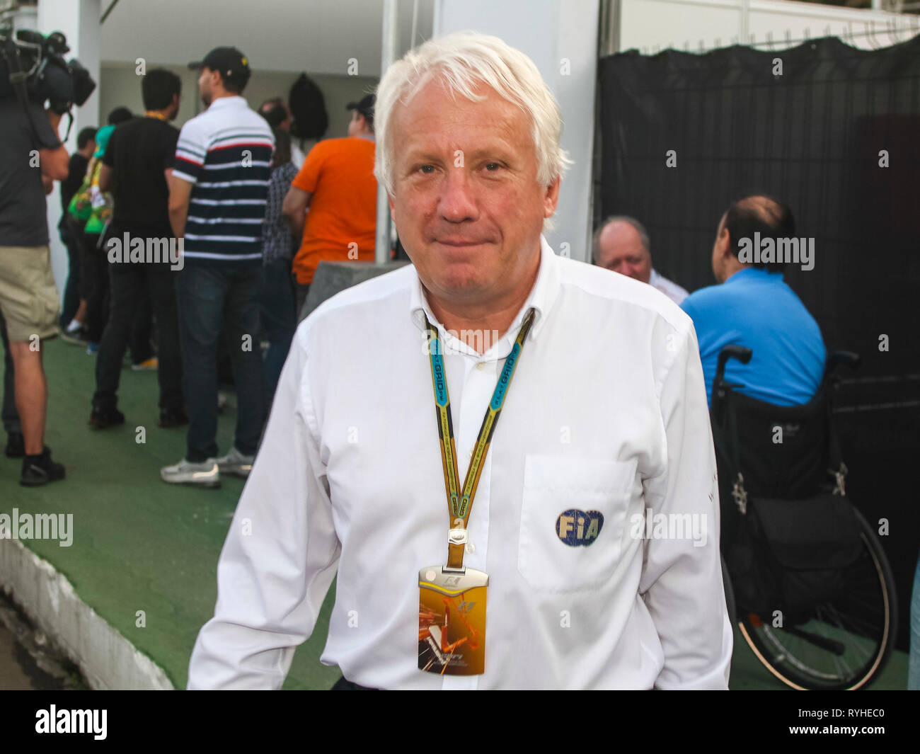 Charlie Whiting PHOTOS FICHIER F1 14 mars 2019 Le directeur est mort. MELBOURNE, VI - 07.11.2014 : MORRE CHARLIE WHITING DIRECTEUR DA F1 - FIA Charlie Whiting, directeur de Formule Un est mort ce matin (14 mars 2019) à Melbourne à l'âge de 66 ans à la suite d'une embolie pulmonaire, trois jours avant le Grand Prix d'Australie, qui ouvrira la saison. F1. Il a commencé sa carrière en F1 1977, le travail à l'équipe Hesketh, puis dans les années 80 dans Brabham. Crédit : Foto Arena LTDA/Alamy Live News Banque D'Images
