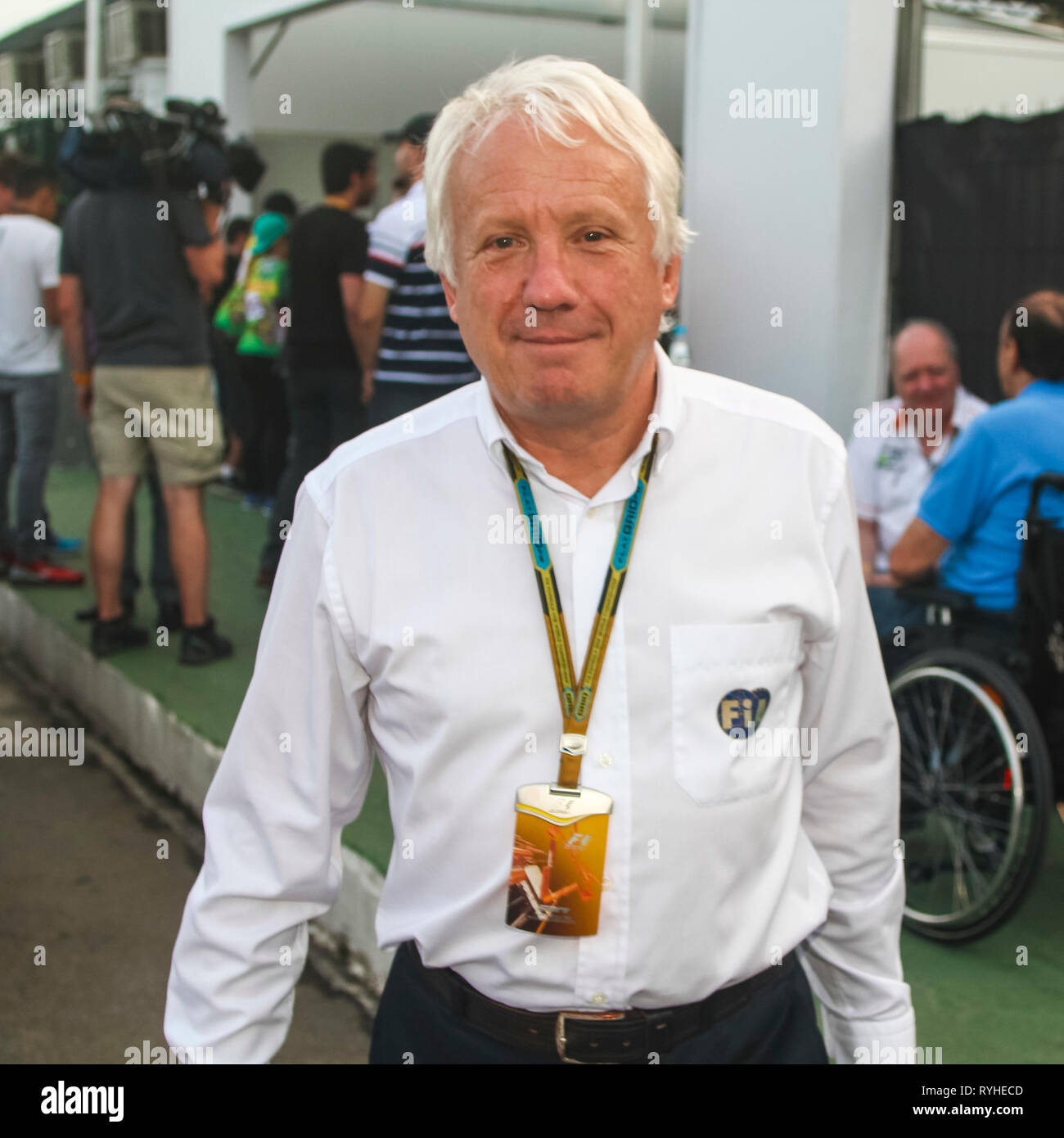 Charlie Whiting PHOTOS FICHIER F1 14 mars 2019 Le directeur est mort. MELBOURNE, VI - 07.11.2014 : MORRE CHARLIE WHITING DIRECTEUR DA F1 - FIA Charlie Whiting, directeur de Formule Un est mort ce matin (14 mars 2019) à Melbourne à l'âge de 66 ans à la suite d'une embolie pulmonaire, trois jours avant le Grand Prix d'Australie, qui ouvrira la saison. F1. Il a commencé sa carrière en F1 1977, le travail à l'équipe Hesketh, puis dans les années 80 dans Brabham. Crédit : Foto Arena LTDA/Alamy Live News Banque D'Images