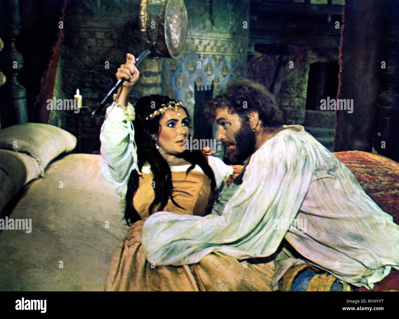 ELIZABETH TAYLOR, RICHARD BURTON, La Mégère apprivoisée, 1967 Banque D'Images