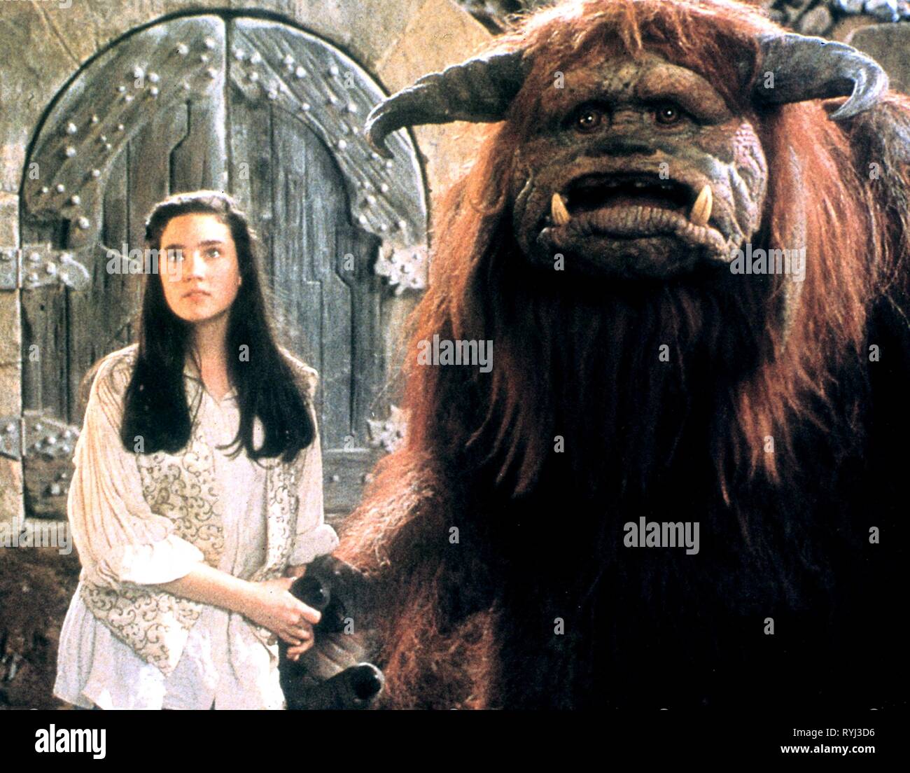 JENNIFER CONNELLY, Ludo, Labyrinthe, 1986 Banque D'Images