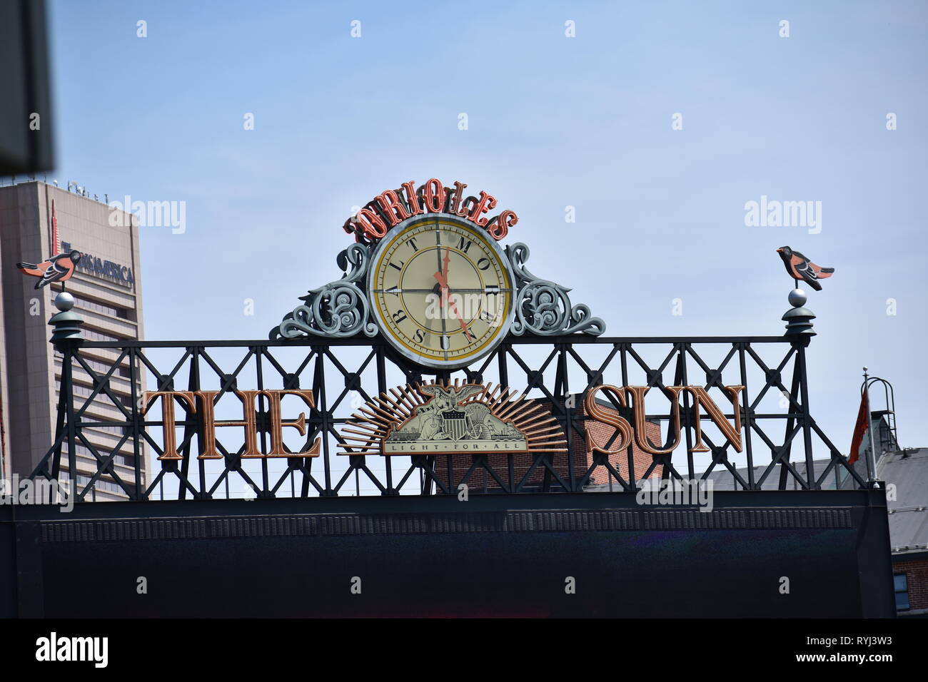 Camden Yards Banque D'Images