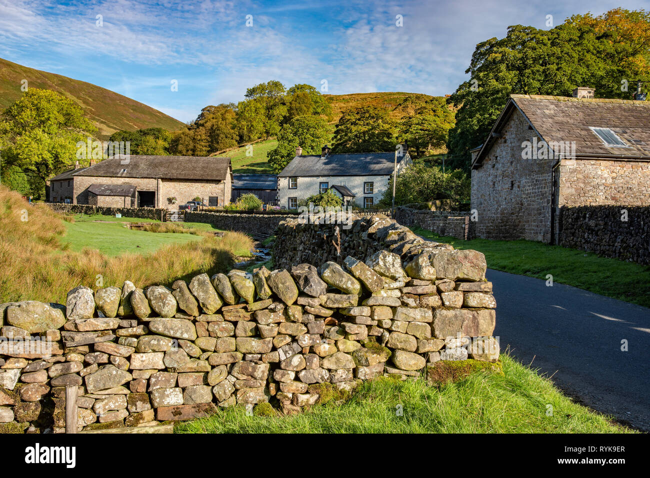 Sykes ferme, Dunsop Bridge, Clitheroe, Lancashire. Banque D'Images