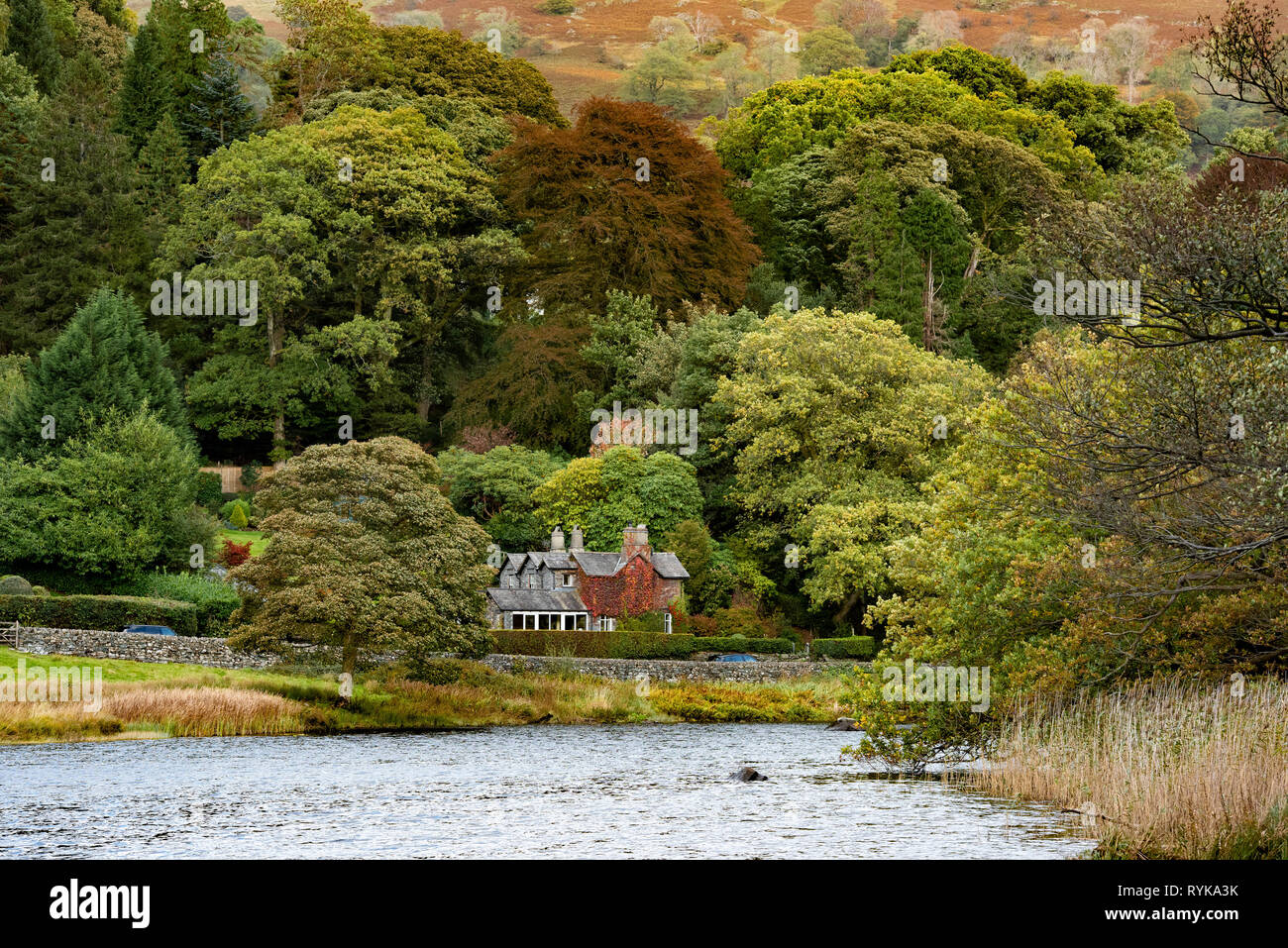 Rydal Water, Lake District, Cumbria. Banque D'Images