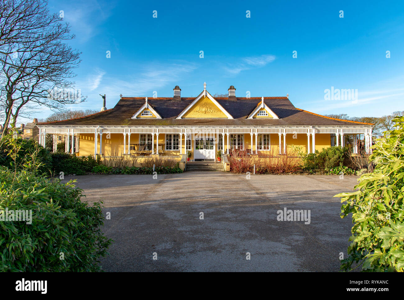 Le Pavillion, Ashton Park, Lytham St Anne's, Lancashire. Banque D'Images