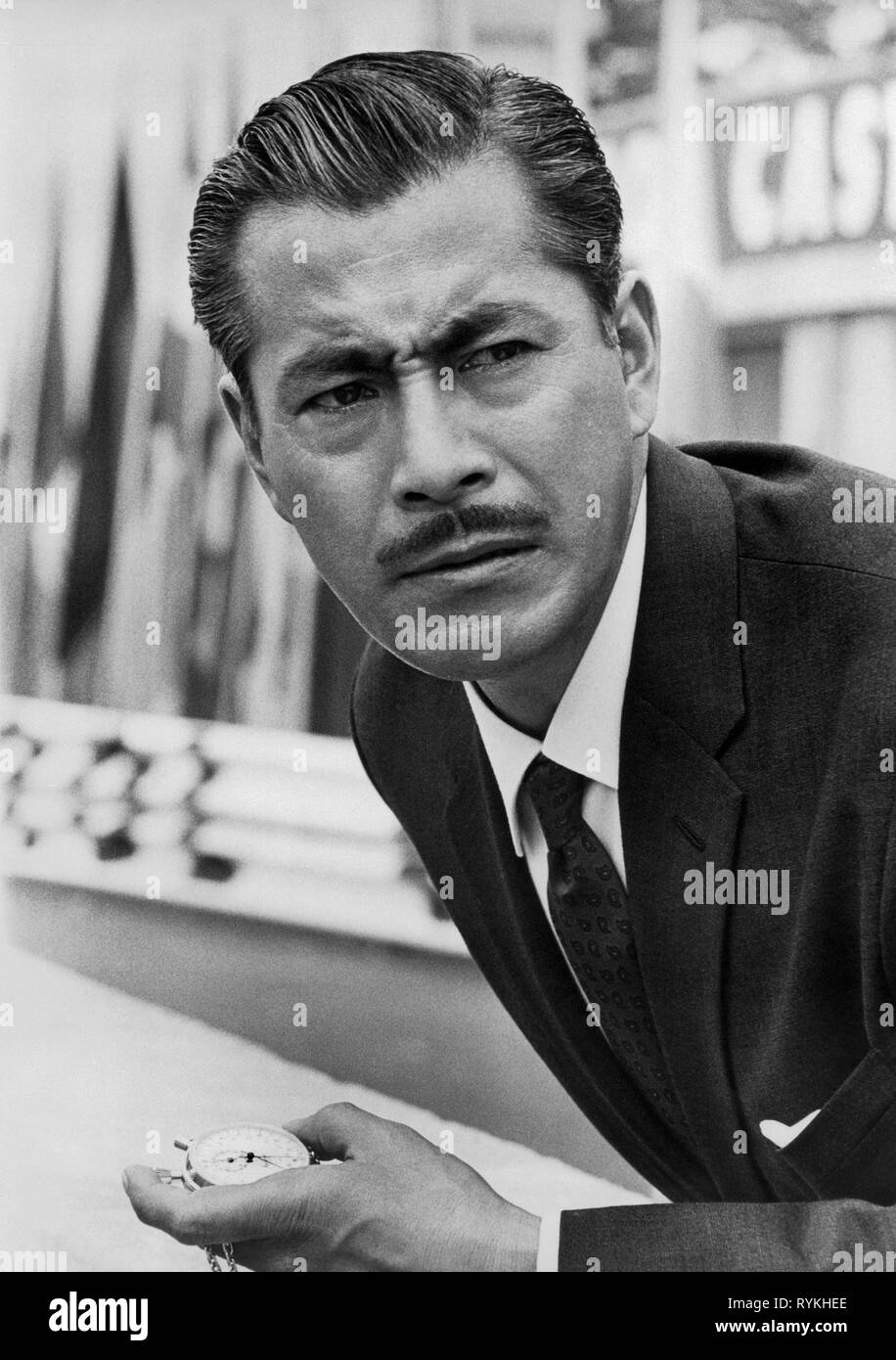 TOSHIRO MIFUNE, GRAND PRIX 1966 Banque D'Images