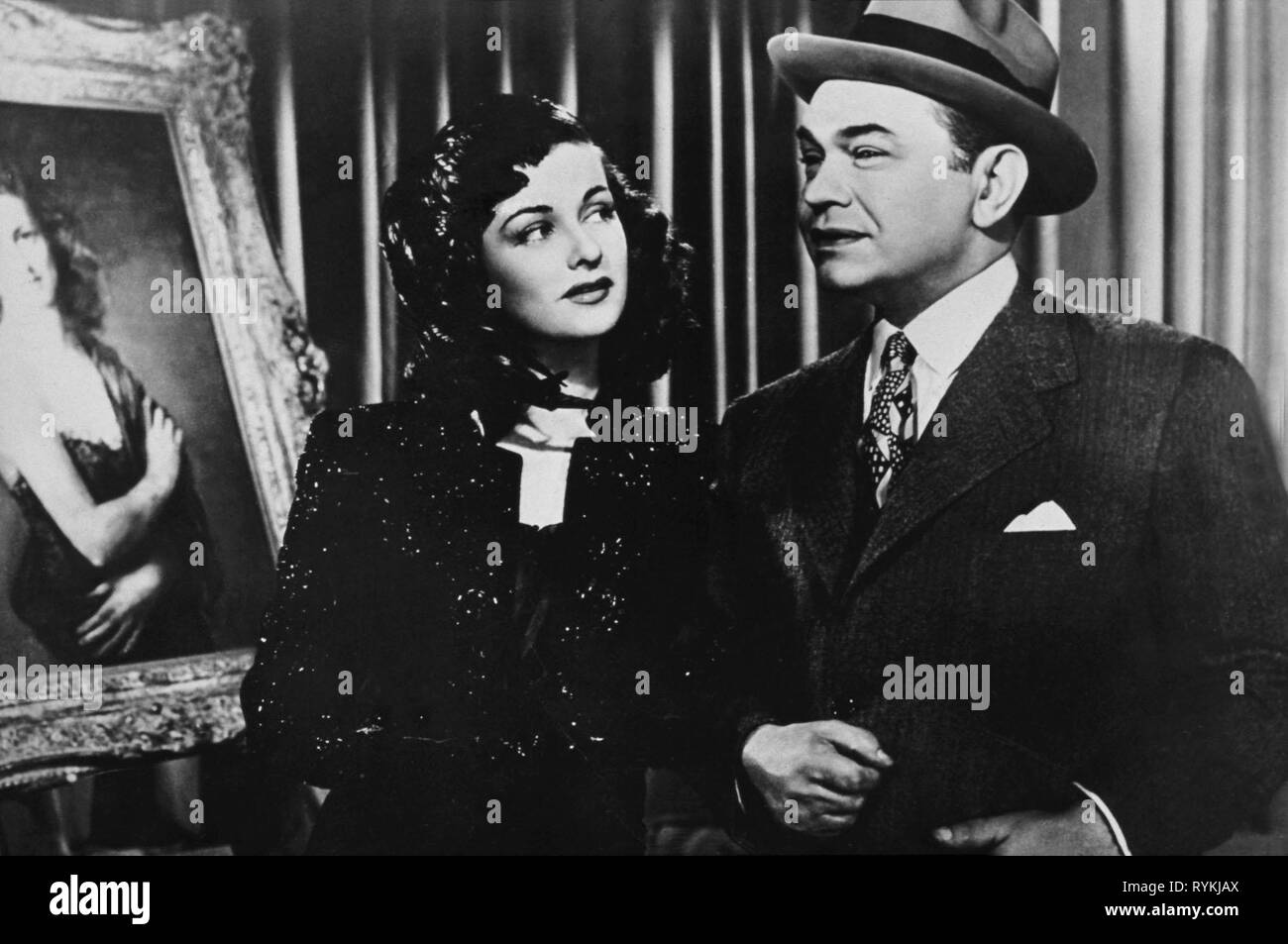 Bennett, ROBINSON, LA FEMME DE LA FENÊTRE, 1944 Banque D'Images