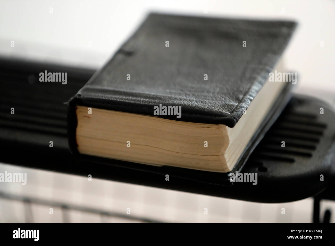 Vieille bible. La France. Banque D'Images