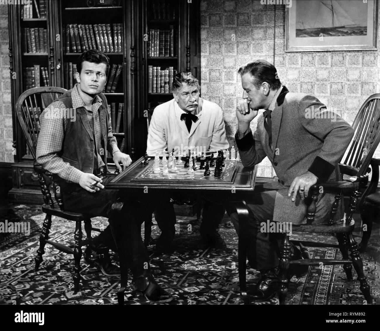 WAYNE,BUCHANAN,WAYNE, MCLINTOCK !, 1963 Banque D'Images