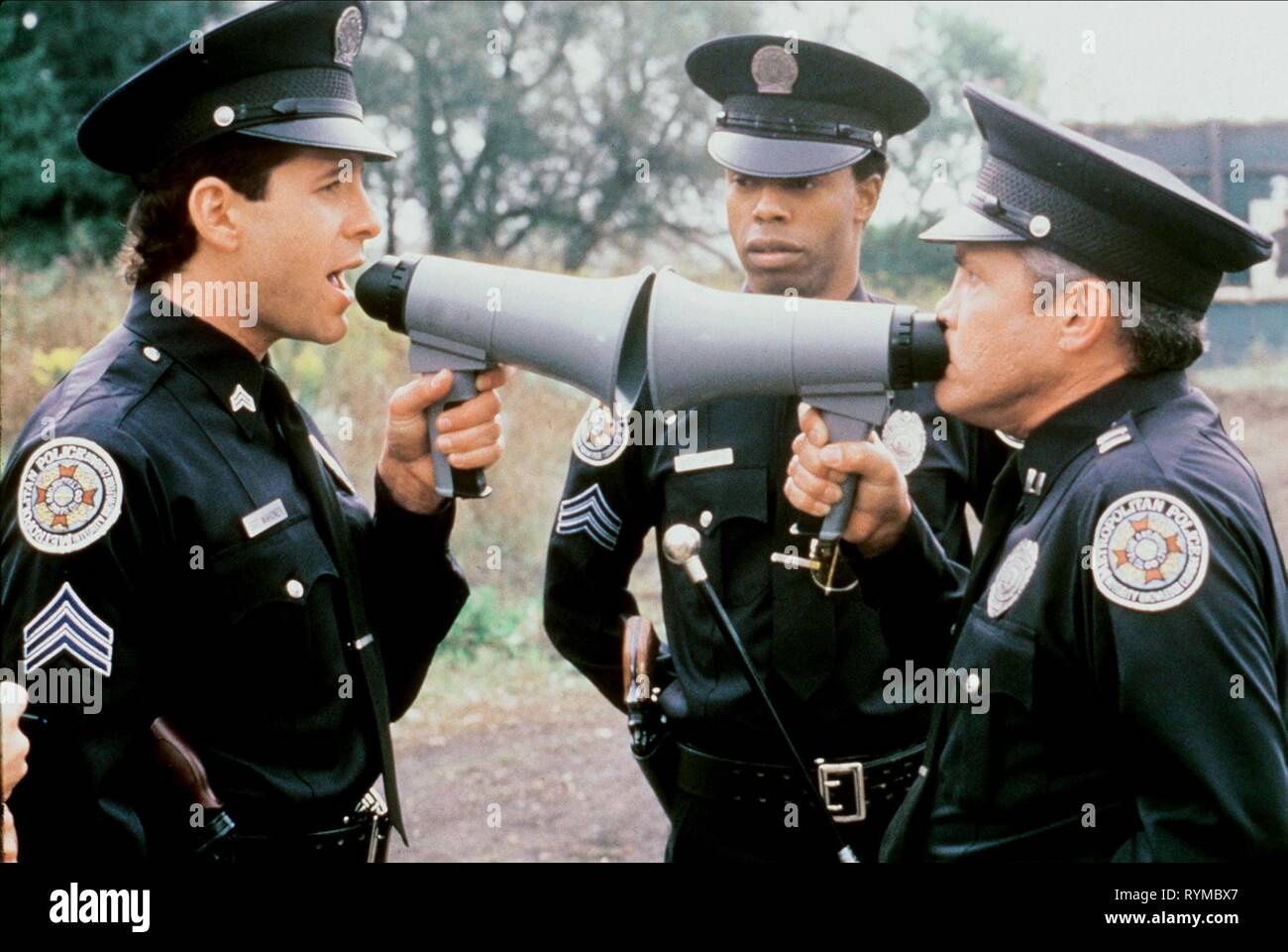 GUTTENBERG,BAILEY,WINSLOW, POLICE ACADEMY 4 : Citizens on Patrol, 1987 Banque D'Images